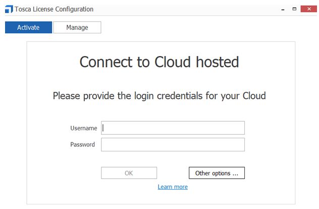 Connect to cloud hosted