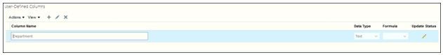 Creating UDT columns