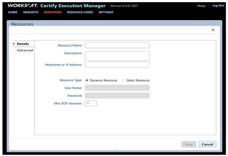 Certify execution manager