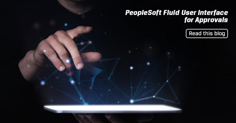 PeopleSoft Fluid User Interface for Approvals