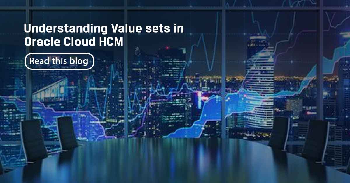 Understanding Value sets in Oracle Cloud HCM