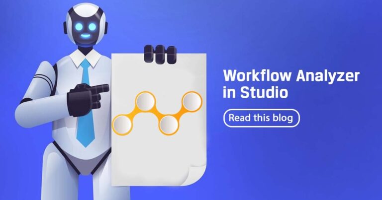 Workflow Analyzer in Studio